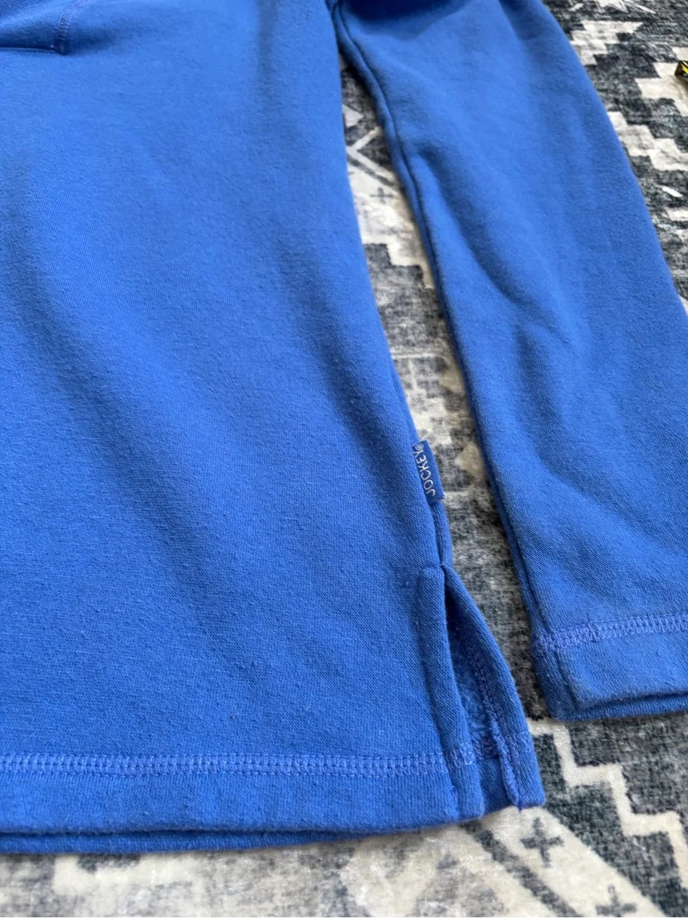 Jockey periwinkle Shawl Collar Sweatshirt small